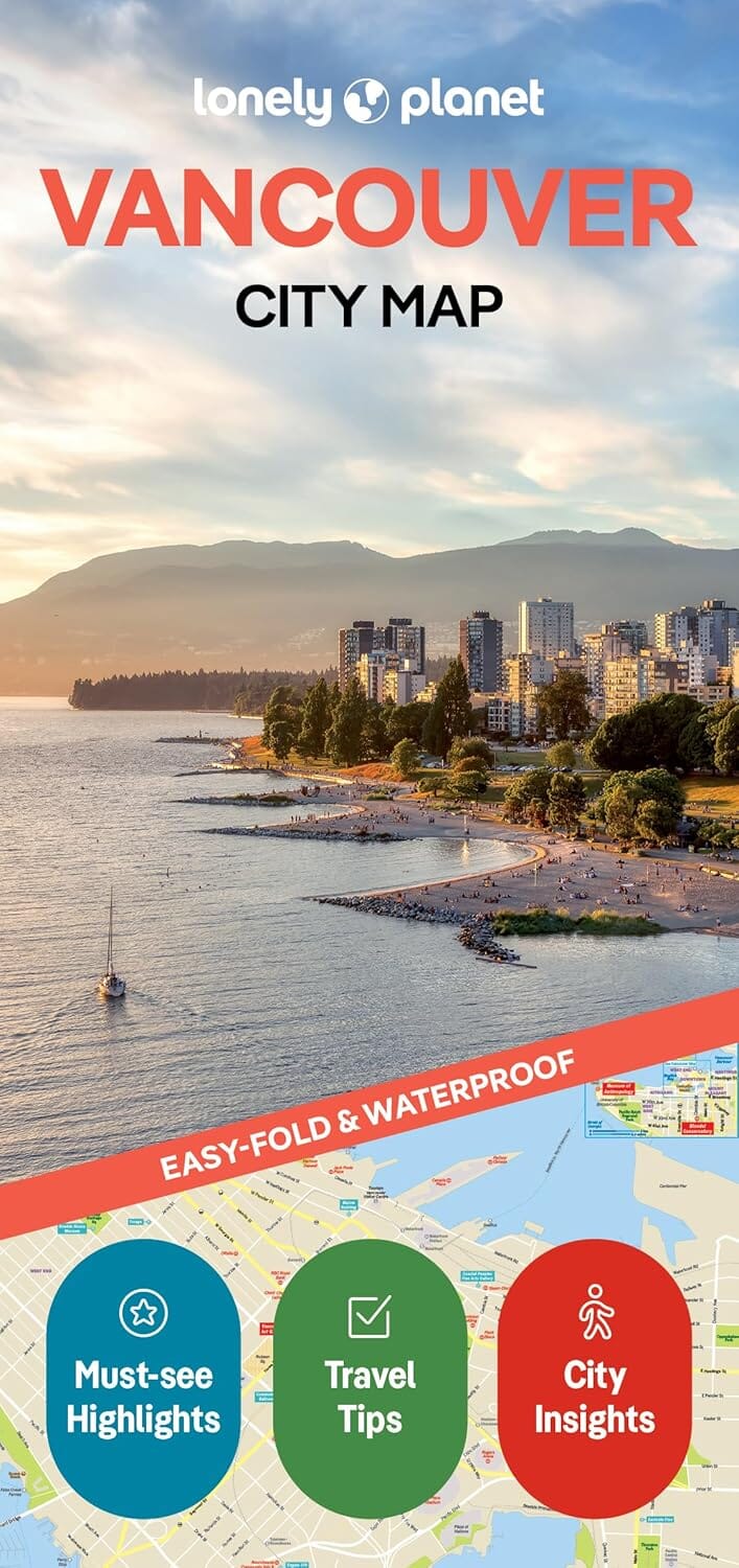 Plan de ville (en anglais) - Vancouver | Lonely Planet plan de ville Lonely Planet EN 