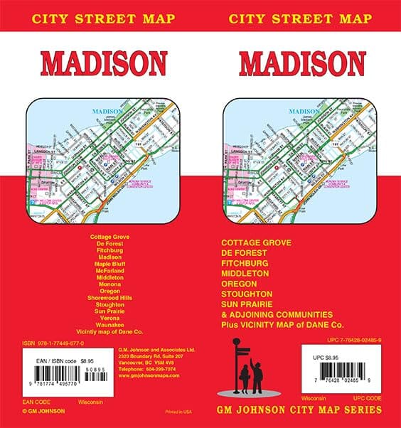 Plan de ville - Madison (Wisconsin) | GM Johnson plan de ville GM Johnson 