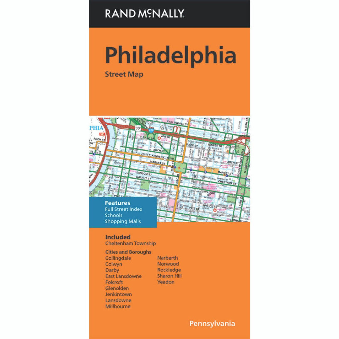 Plan de ville - Philadelphie (Pennsylvanie) | Rand McNally plan de ville Rand McNally 