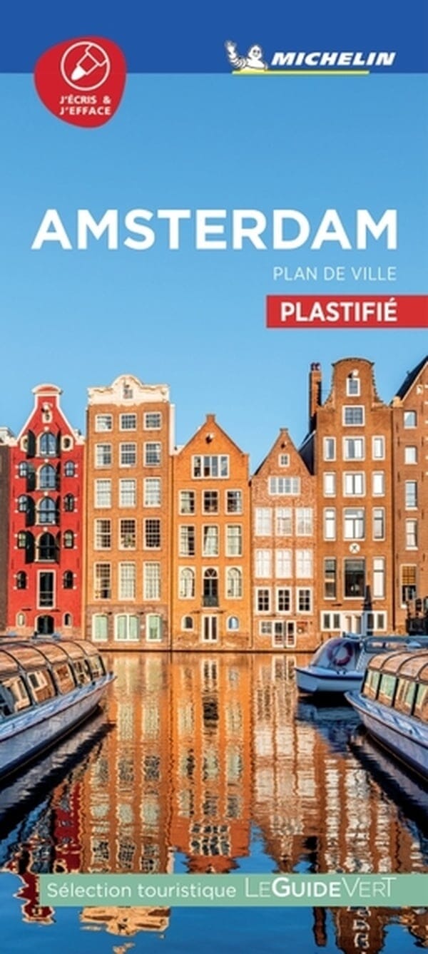 Plan de ville plastifié - Amsterdam | Michelin plan de ville Michelin
