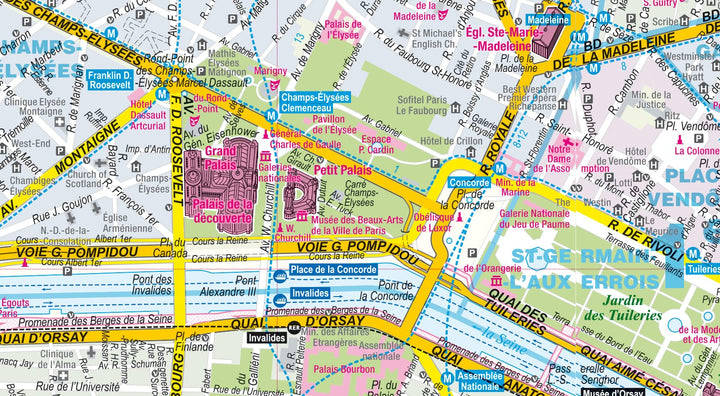 Plan de ville plastifié - Paris | Express Map plan de ville Express Map 