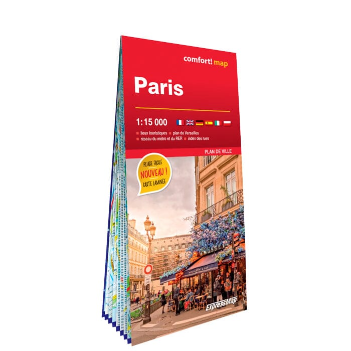 Plan de ville plastifié - Paris | Express Map plan de ville Express Map 