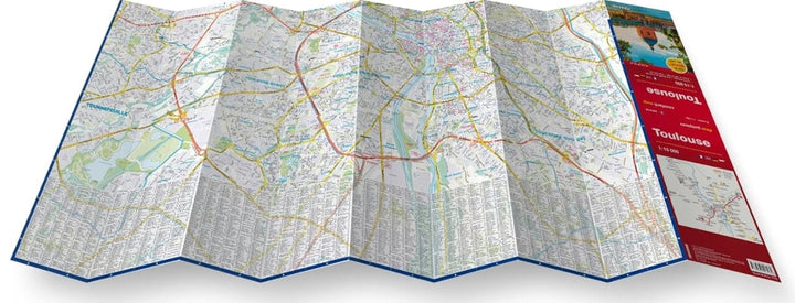 Plan de ville plastifié - Toulouse | Express Map carte pliée Express Map 