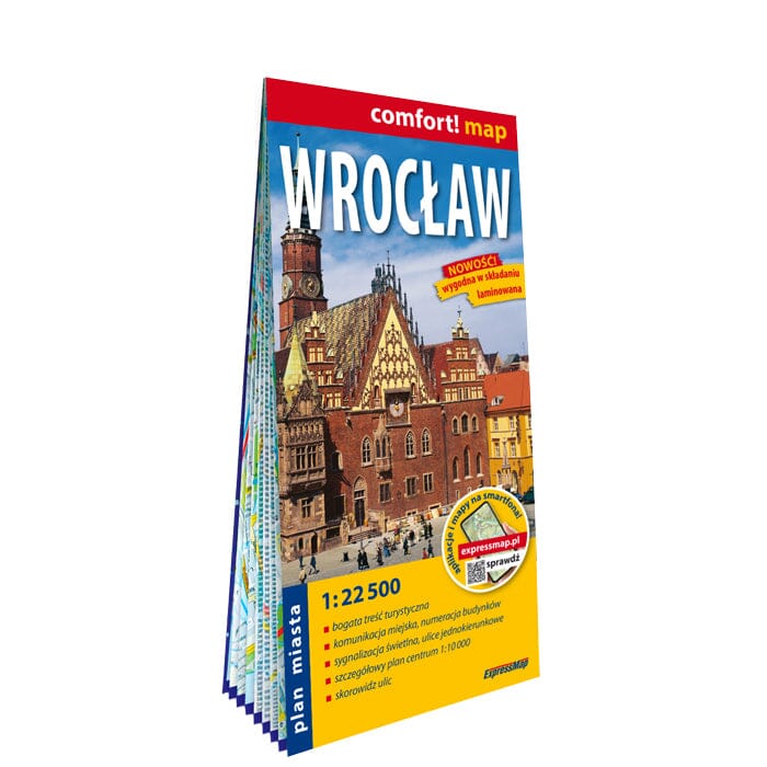 Plan de ville plastifié - Wroclaw (Pologne) | Express Map plan de ville Express Map 