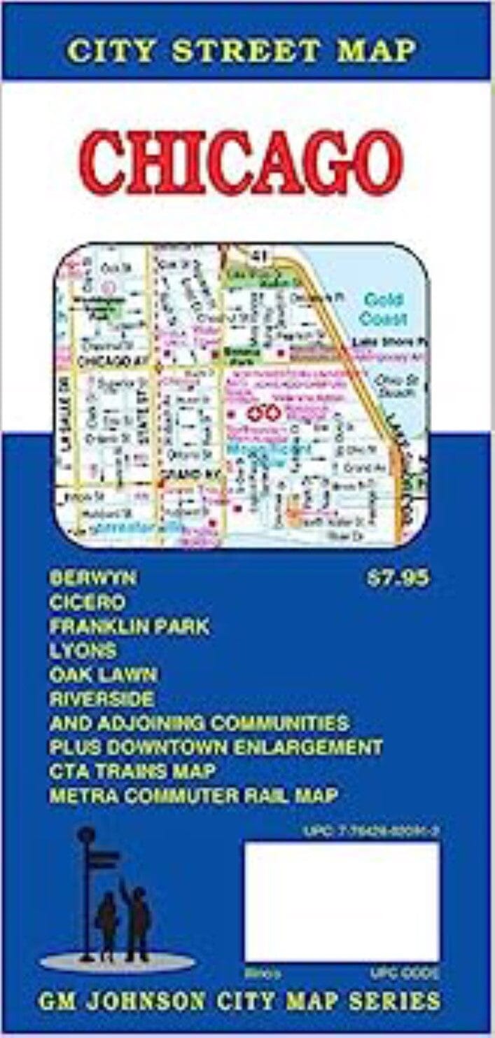 Plan des rues - Chicago (Illinois) | GM Johnson plan de ville GM Johnson Default Title