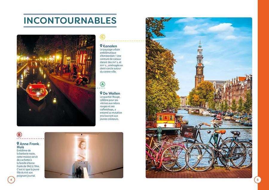 Guide de voyage de poche- Amsterdam 2025/26 | Cartoville guide de voyage Gallimard