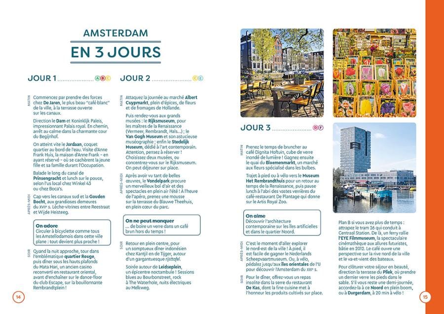 Guide de voyage de poche- Amsterdam 2025/26 | Cartoville guide de voyage Gallimard