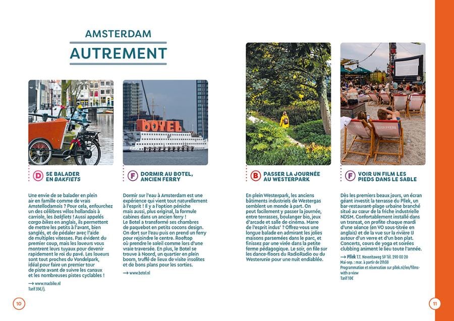 Guide de voyage de poche- Amsterdam 2025/26 | Cartoville guide de voyage Gallimard