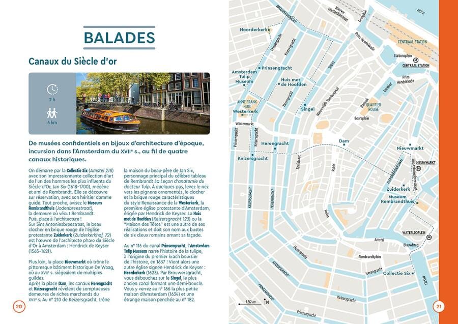 Guide de voyage de poche- Amsterdam 2025/26 | Cartoville guide de voyage Gallimard