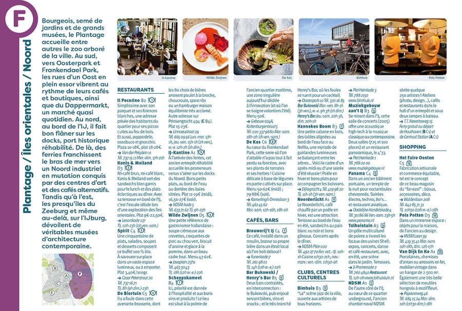 Guide de voyage de poche- Amsterdam 2025/26 | Cartoville guide de voyage Gallimard