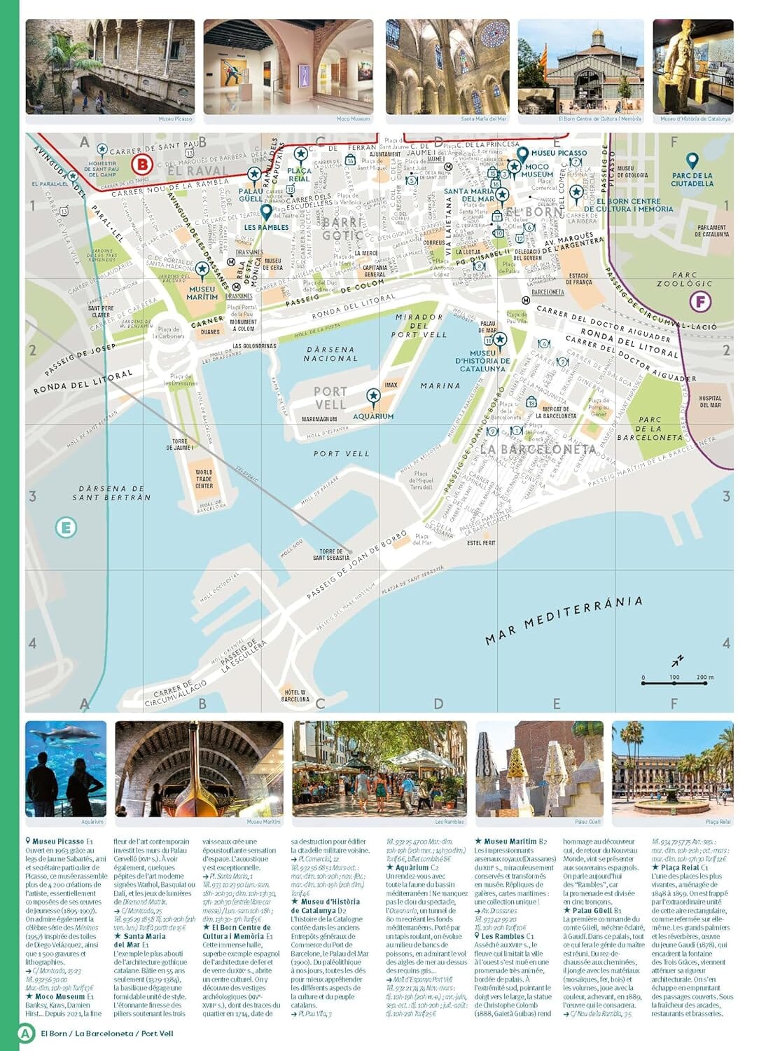 Guide de voyage de poche - Barcelone 2025/26 | Cartoville guide de voyage Gallimard