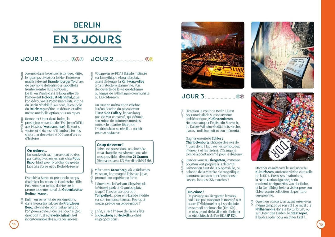 Plan détaillé - Berlin 2024/25 | Cartoville carte pliée Gallimard 