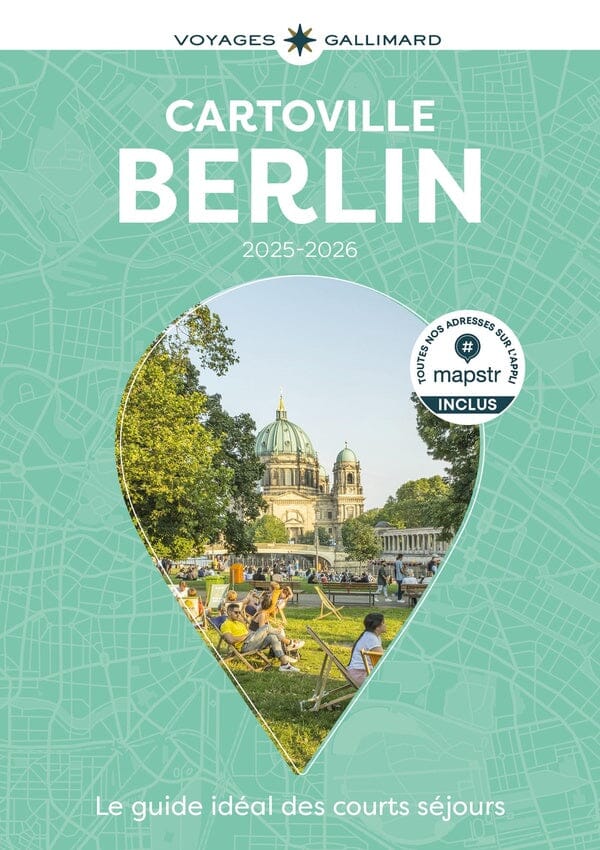 Guide de voyage de poche - Berlin 2025/26 | Cartoville guide de voyage Gallimard