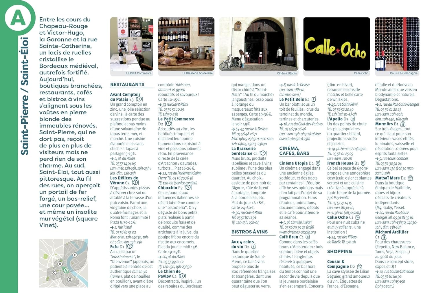 Guide de voyage de poche- Bordeaux | Cartoville guide de voyage Gallimard