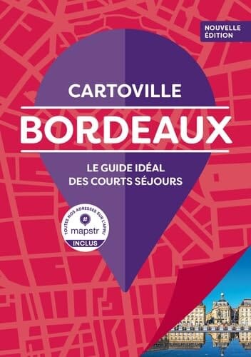 Guide de voyage de poche- Bordeaux | Cartoville guide de voyage Gallimard