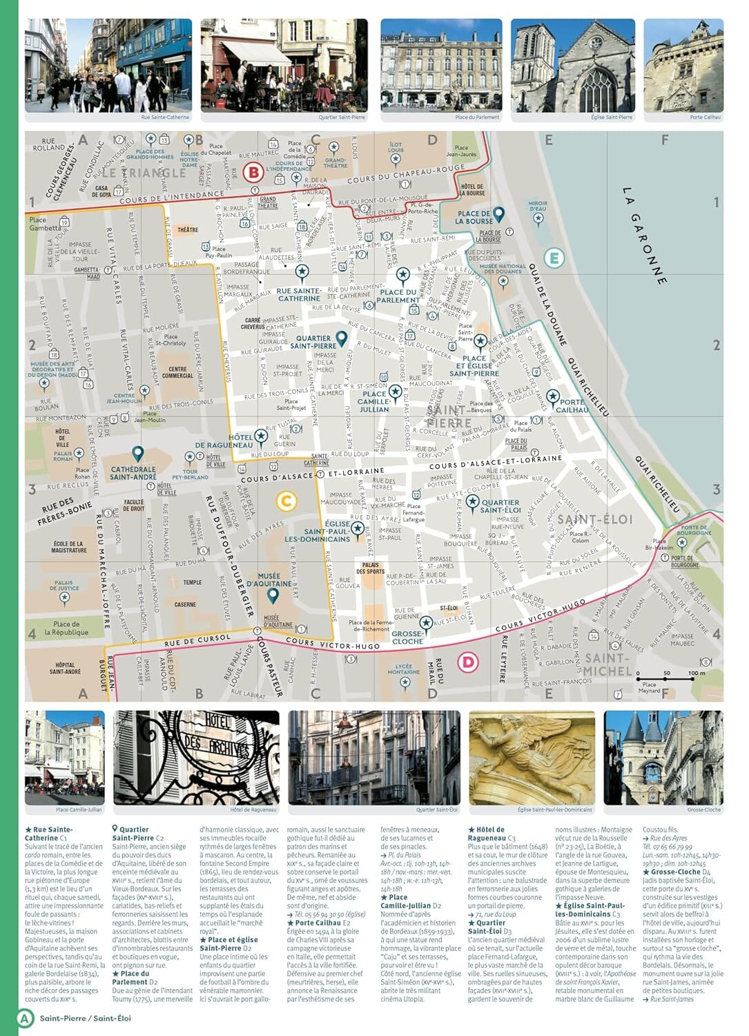 Guide de voyage de poche- Bordeaux | Cartoville guide de voyage Gallimard