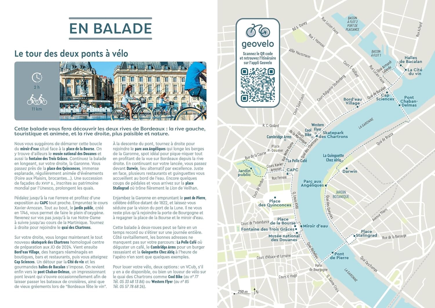 Guide de voyage de poche- Bordeaux | Cartoville guide de voyage Gallimard