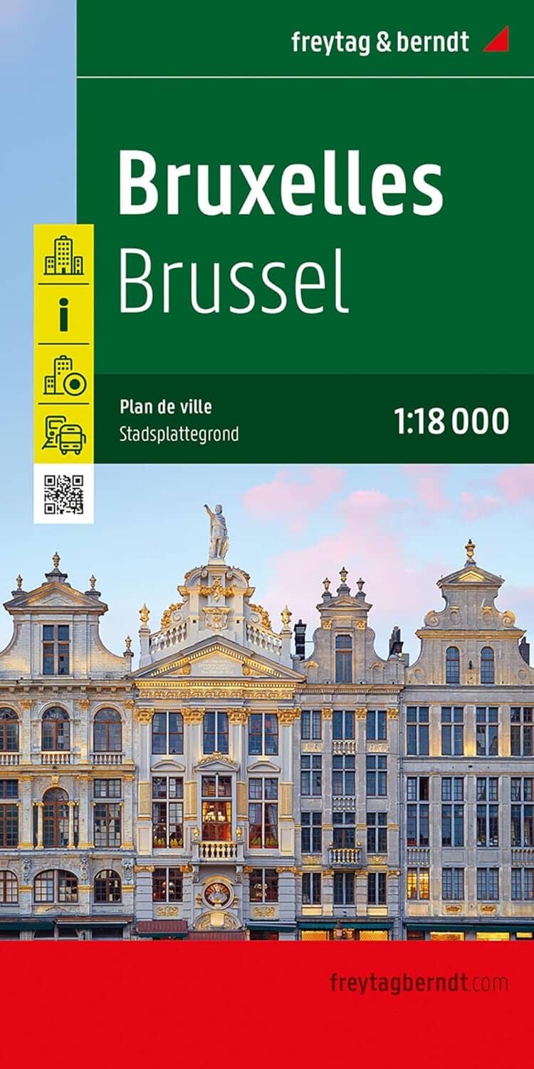 Plan détaillé - Bruxelles | Freytag & Berndt plan de ville Freytag & Berndt