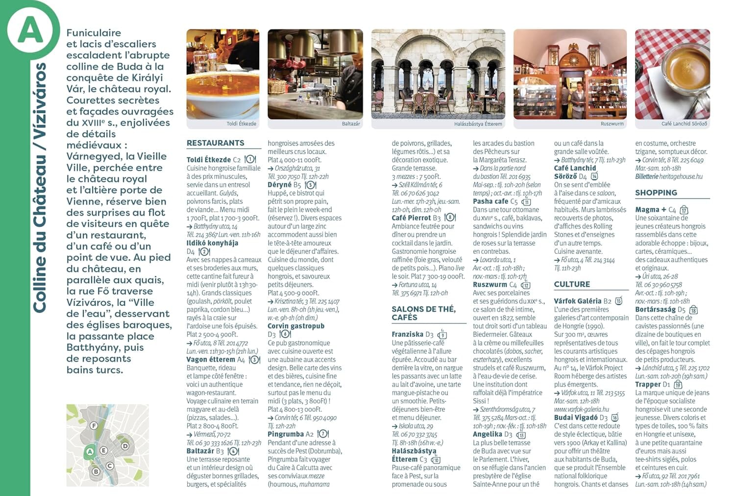 Guide de voyage de poche - Budapest | Cartoville guide de voyage Gallimard