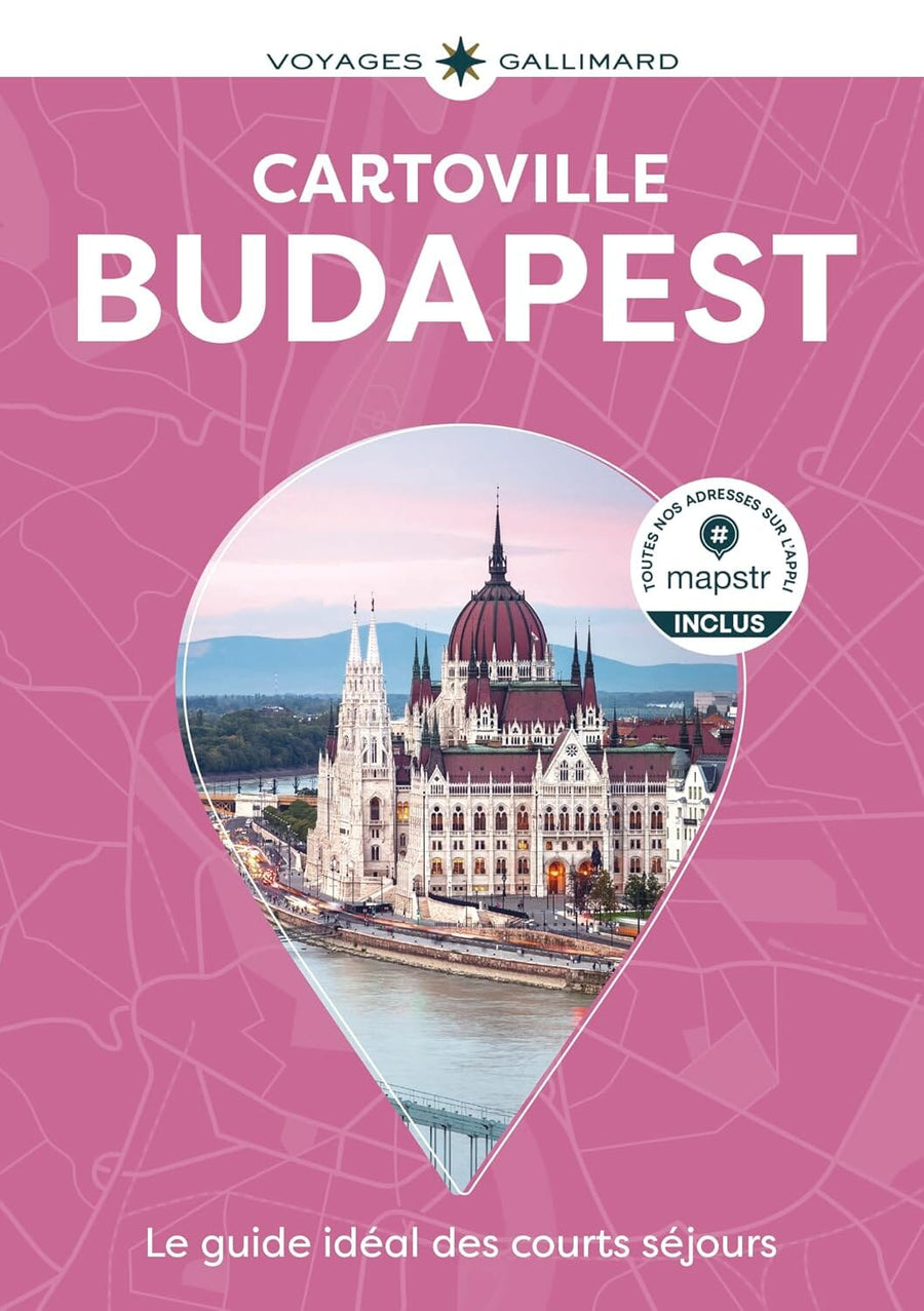 Plan détaillé - Budapest | Cartoville carte pliée Gallimard 