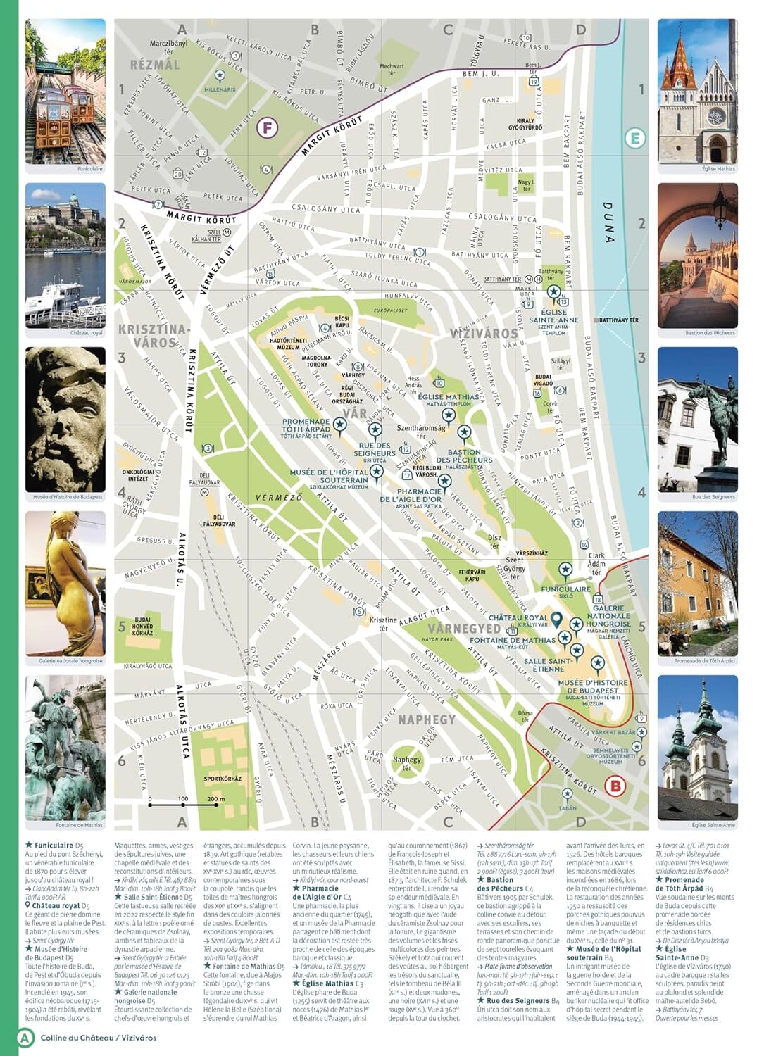 Guide de voyage de poche - Budapest | Cartoville guide de voyage Gallimard