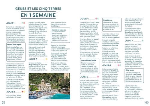 Guide de voyage de poche - Cinque Terre et Gênes | Cartoville guide de voyage Gallimard