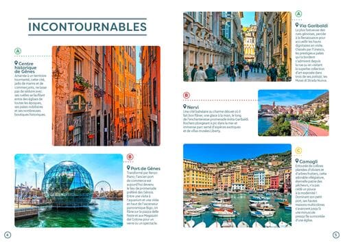 Guide de voyage de poche - Cinque Terre et Gênes | Cartoville guide de voyage Gallimard