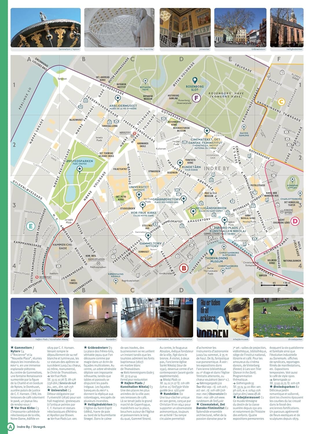 Guide de voyage de poche - Copenhague | Cartoville guide de voyage Gallimard