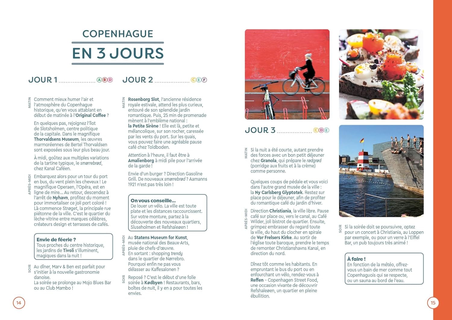 Guide de voyage de poche - Copenhague | Cartoville guide de voyage Gallimard