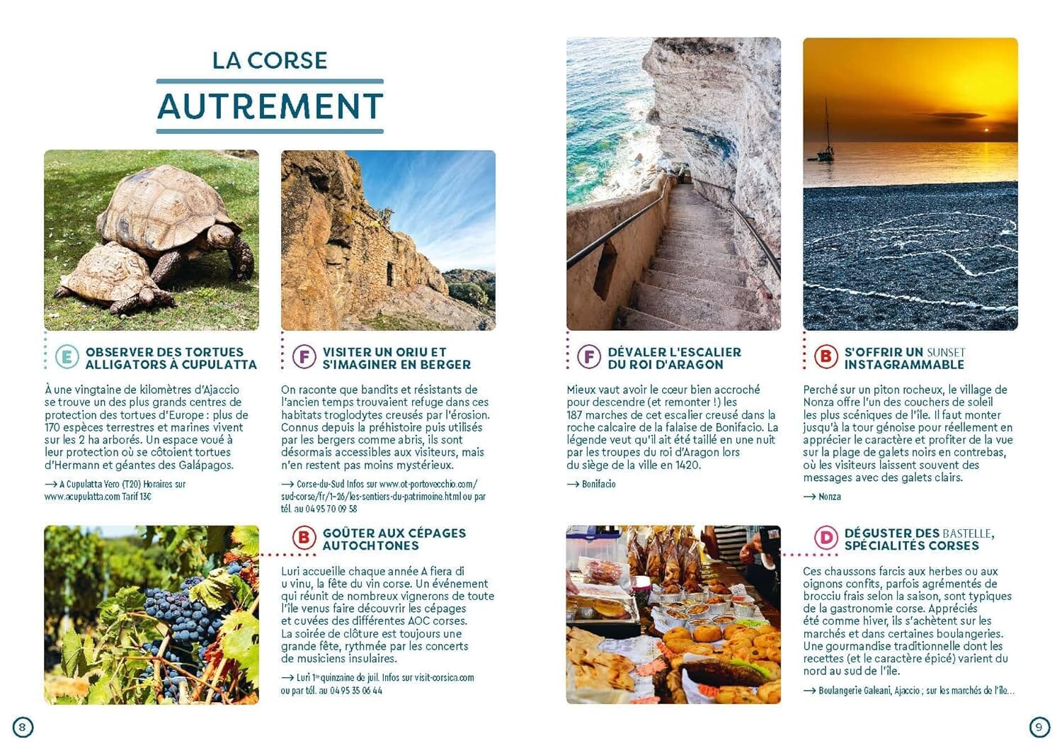 Guide de voyage de poche - Corse - Édition 2024 | Cartoville guide de voyage Gallimard