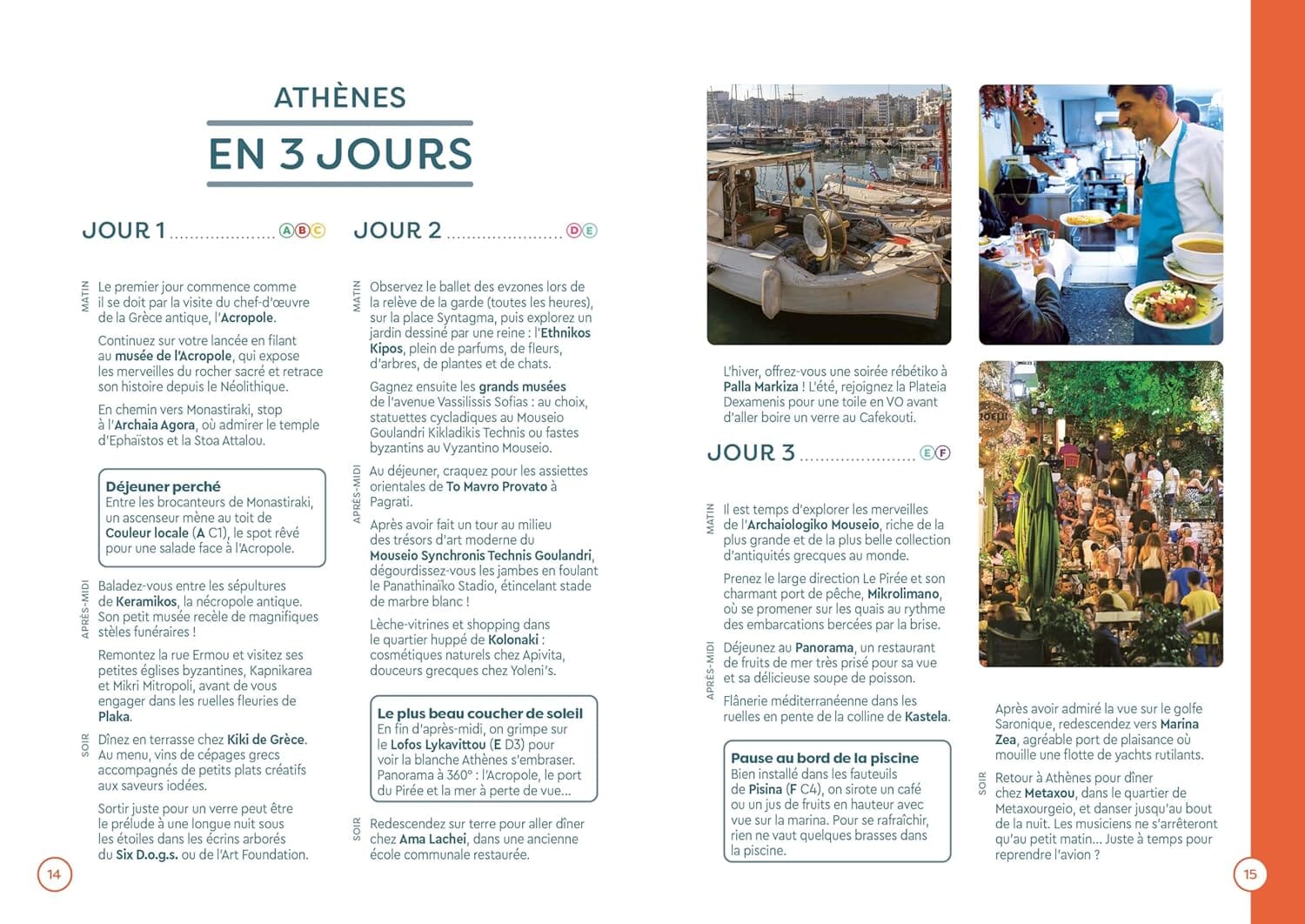 Guide de voyage de poche - Athènes | Cartoville guide de voyage Gallimard