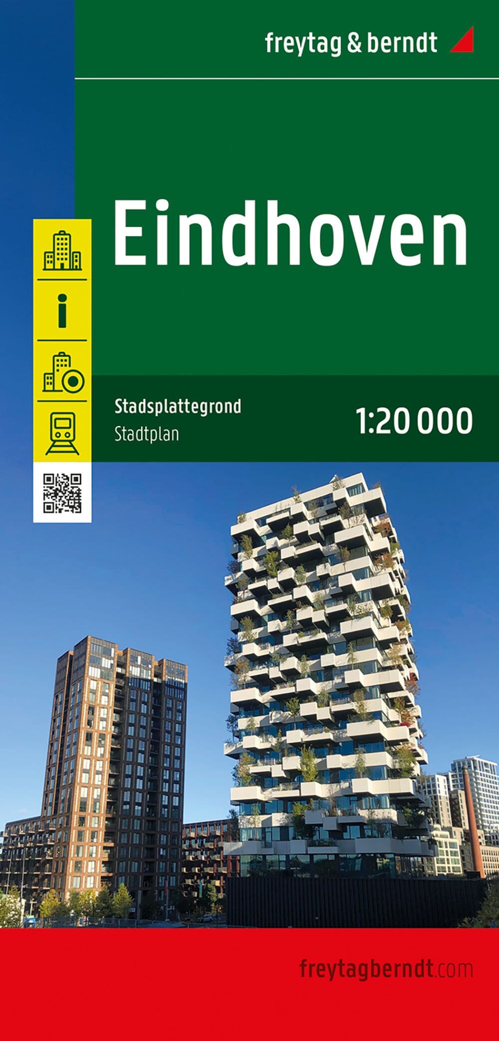 Plan détaillé - Eindhoven | Freytag & Berndt plan de ville Freytag & Berndt 