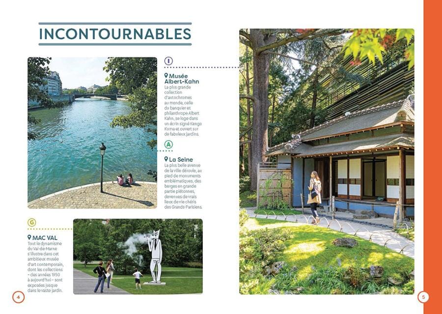 Guide de voyage de poche - Grand Paris | Cartoville guide de voyage Gallimard