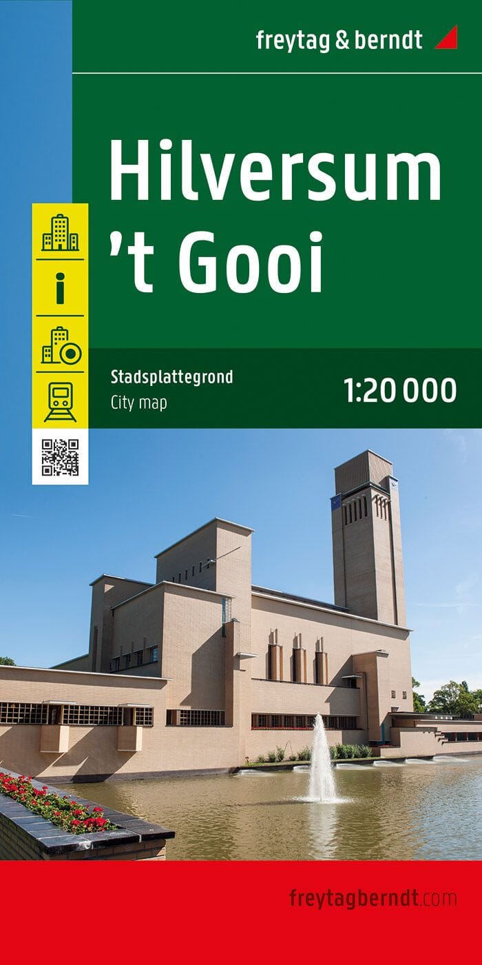Plan détaillé - Hilversum 't Gooi | Freytag & Berndt carte pliée Freytag & Berndt 