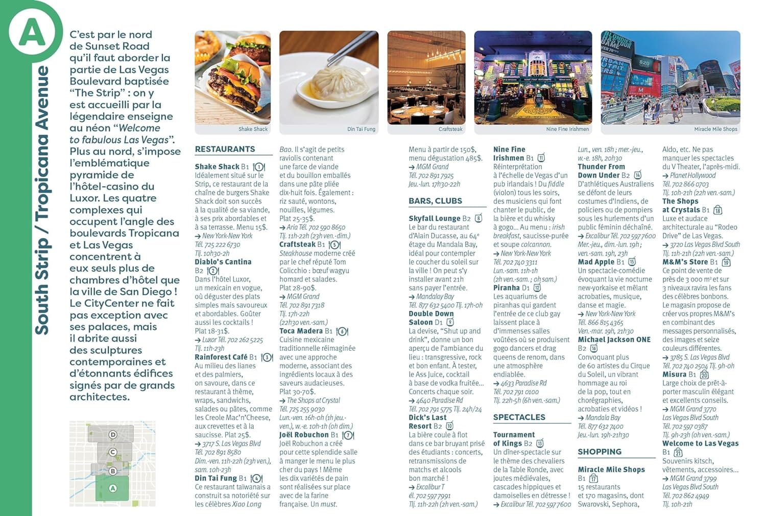 Guide de voyage de poche - Las Vegas | Cartoville guide de voyage Gallimard