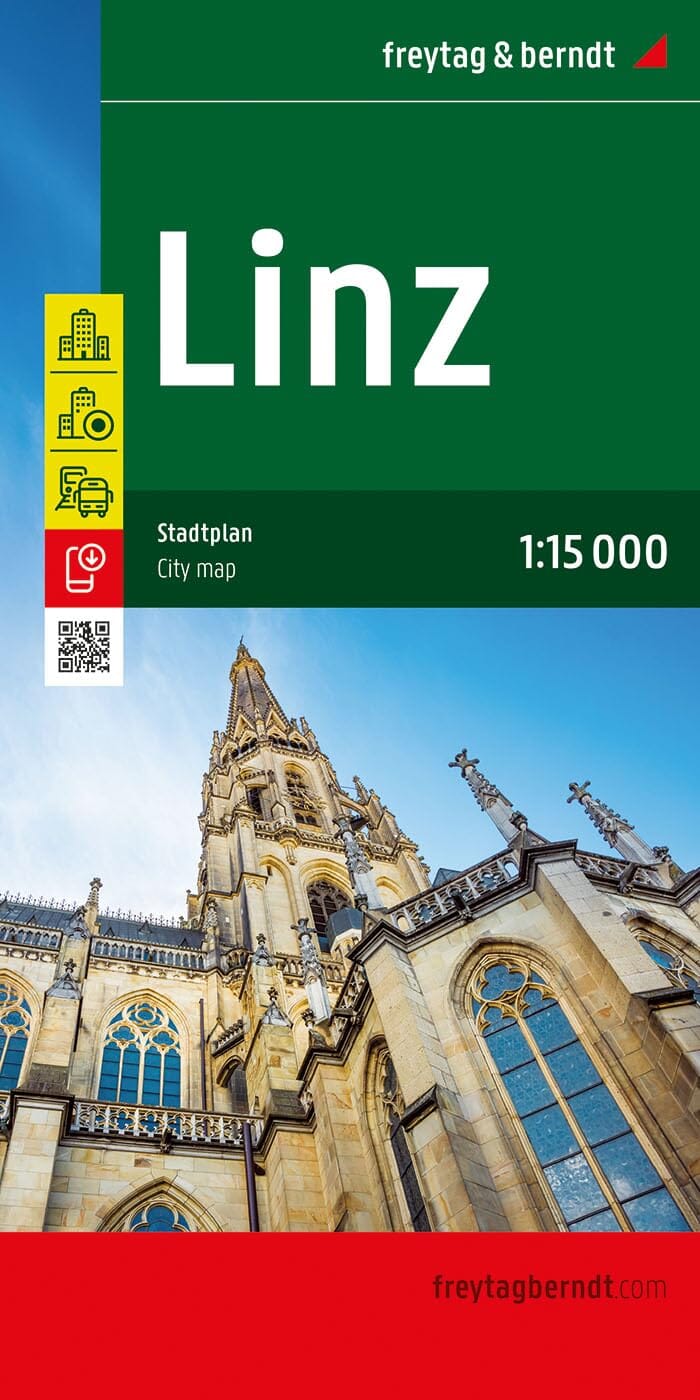 Plan détaillé - Linz | Freytag & Berndt plan de ville Freytag & Berndt
