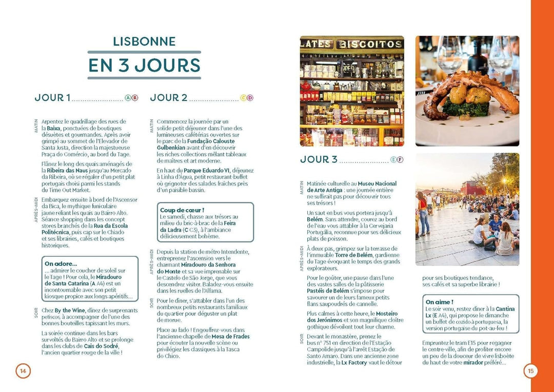Plan détaillé - Lisbonne 2024/25 | Cartoville carte pliée Gallimard 