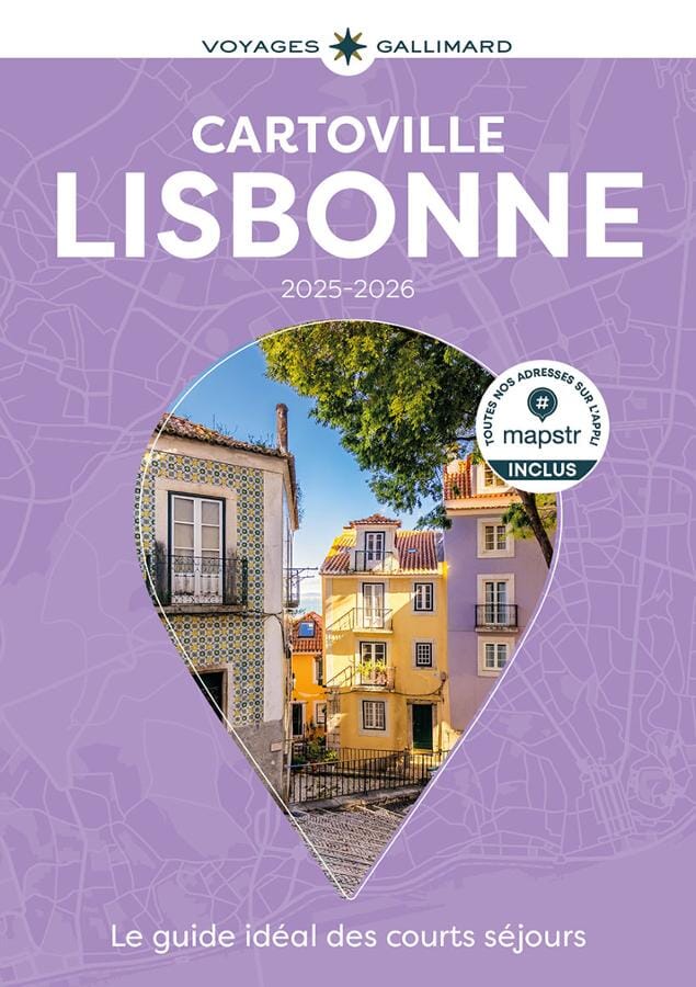 Guide de voyage de poche - Lisbonne 2025/26 | Cartoville guide de voyage Gallimard