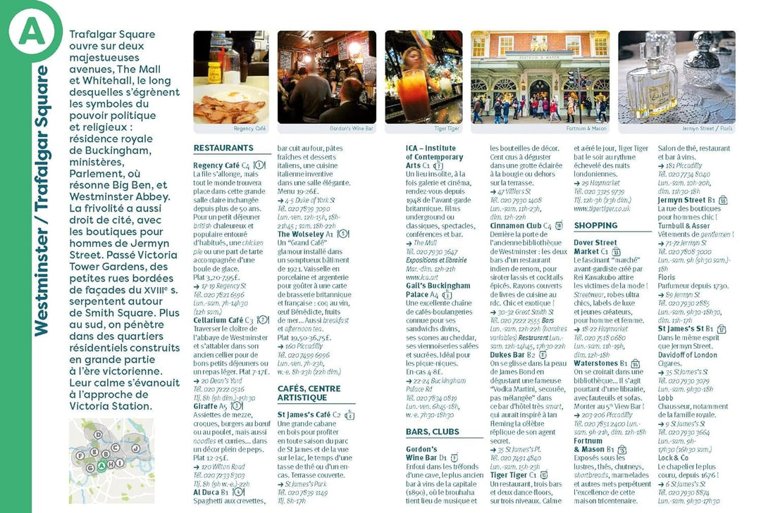 Plan détaillé - Londres 2024/25 | Cartoville carte pliée Gallimard 