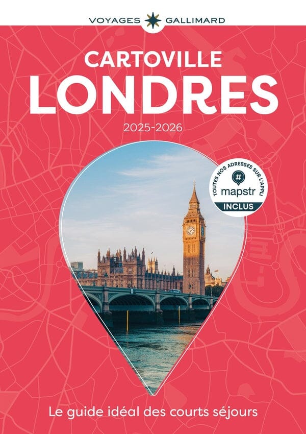 Guide de voyage de poche - Londres 2025/26 | Cartoville guide de voyage Gallimard