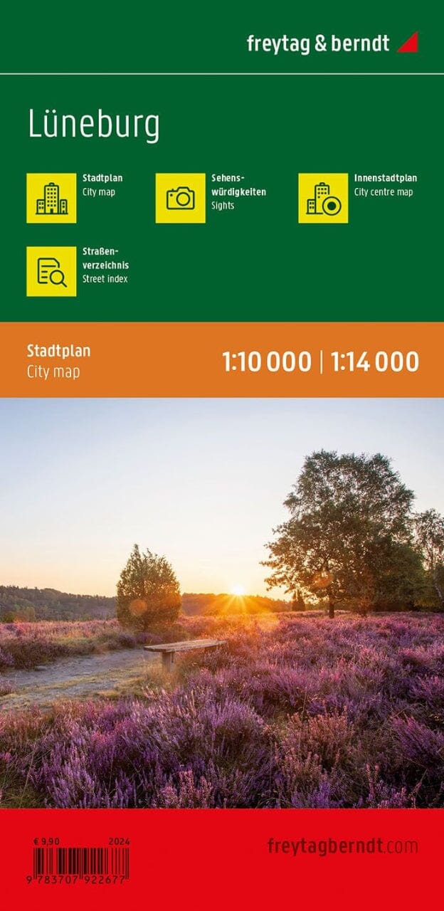 Plan détaillé - Lüneburg | Freytag & Berndt plan de ville Freytag & Berndt