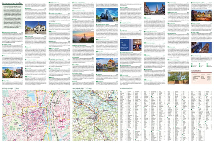 Plan détaillé - Lüneburg | Freytag & Berndt carte pliée Freytag & Berndt 