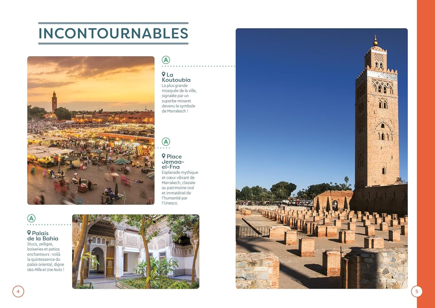 Guide de voyage de poche - Marrakech | Cartoville guide de voyage Gallimard