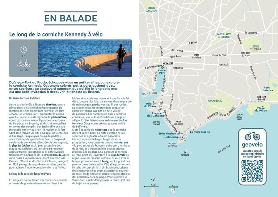 Guide de voyage de poche - Marseille et les calanques | Cartoville guide de voyage Gallimard