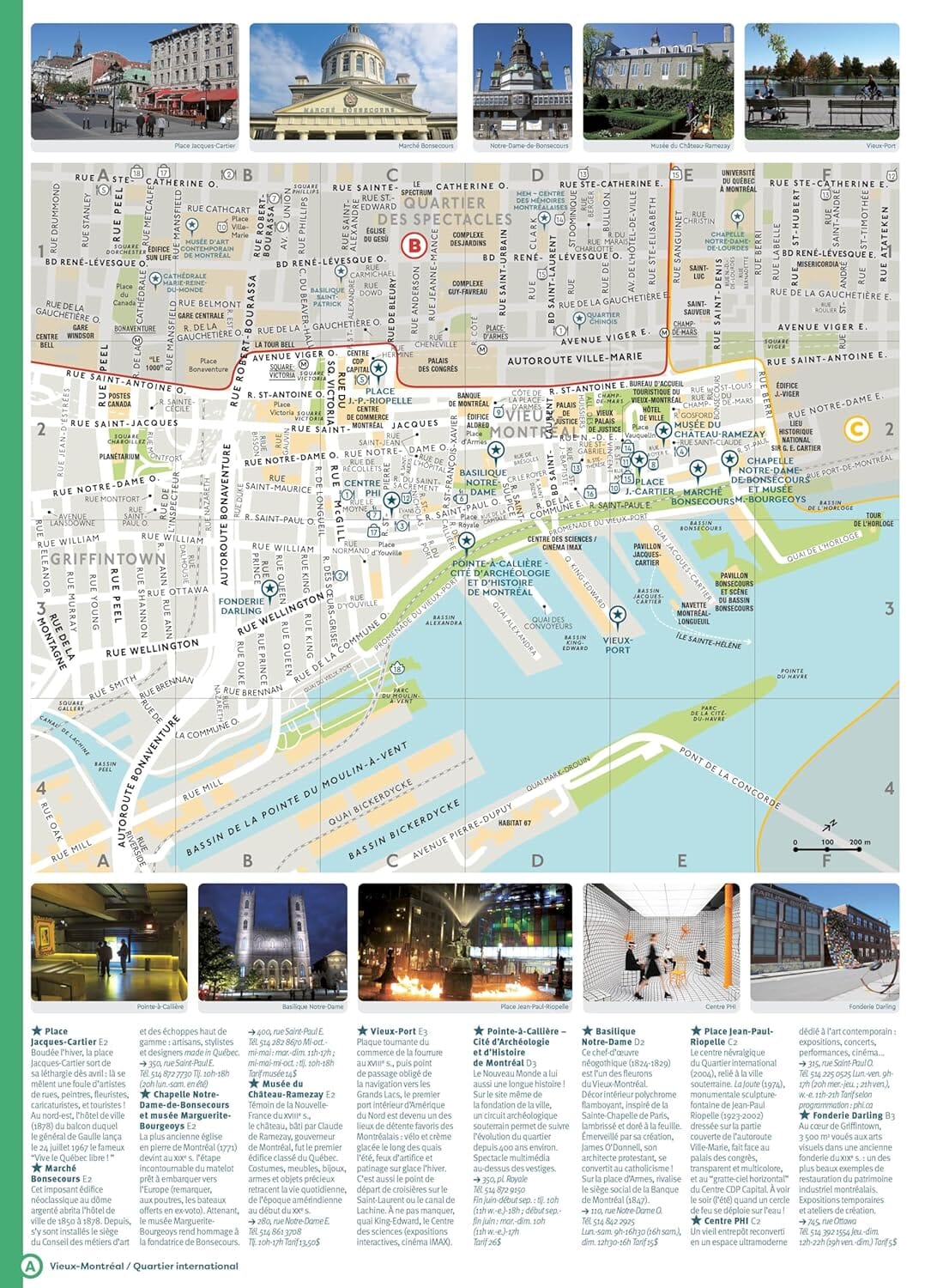 Guide de voyage de poche - Montréal | Cartoville guide de voyage Gallimard