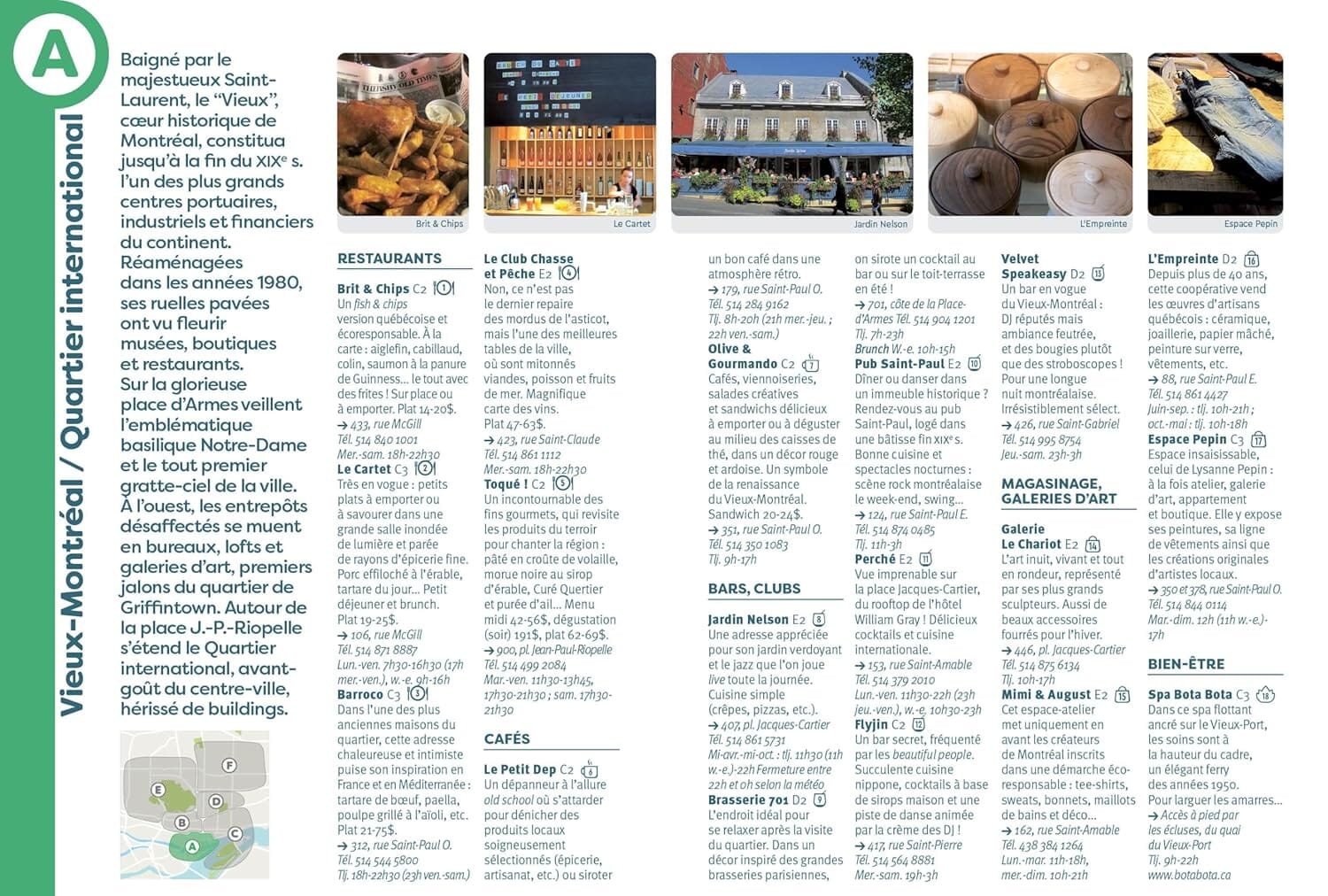 Guide de voyage de poche - Montréal | Cartoville guide de voyage Gallimard