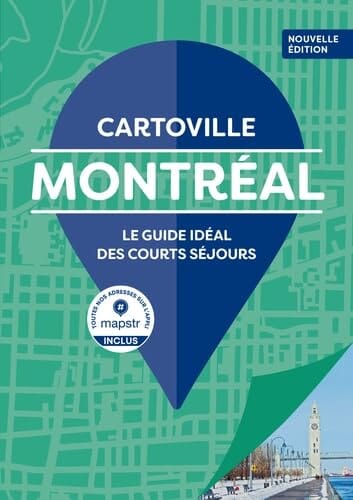 Guide de voyage de poche - Montréal | Cartoville guide de voyage Gallimard