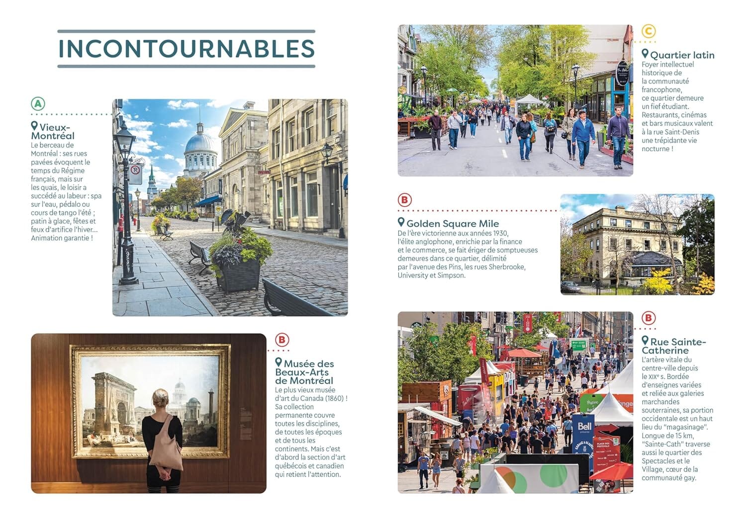 Guide de voyage de poche - Montréal | Cartoville guide de voyage Gallimard