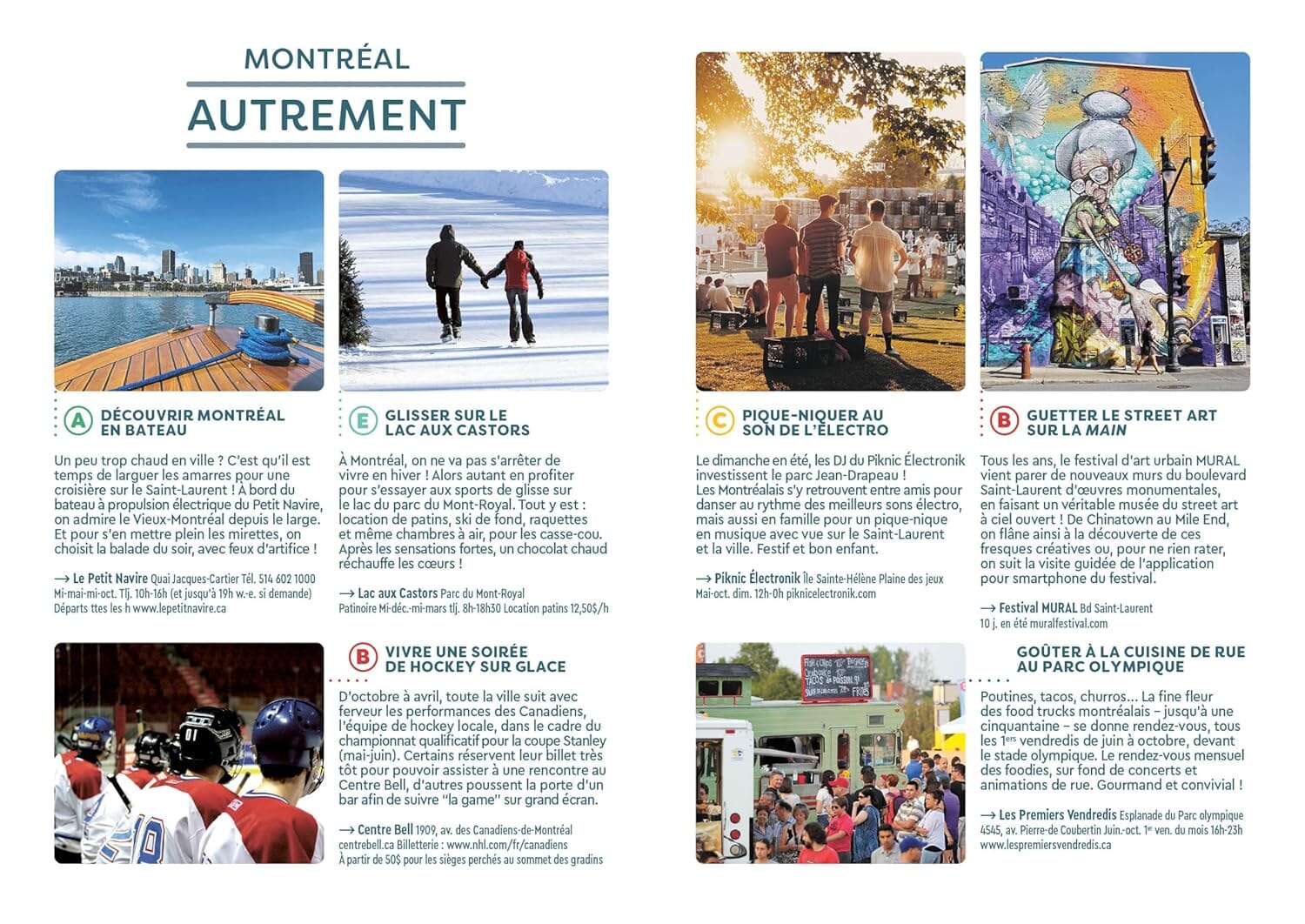 Guide de voyage de poche - Montréal | Cartoville guide de voyage Gallimard