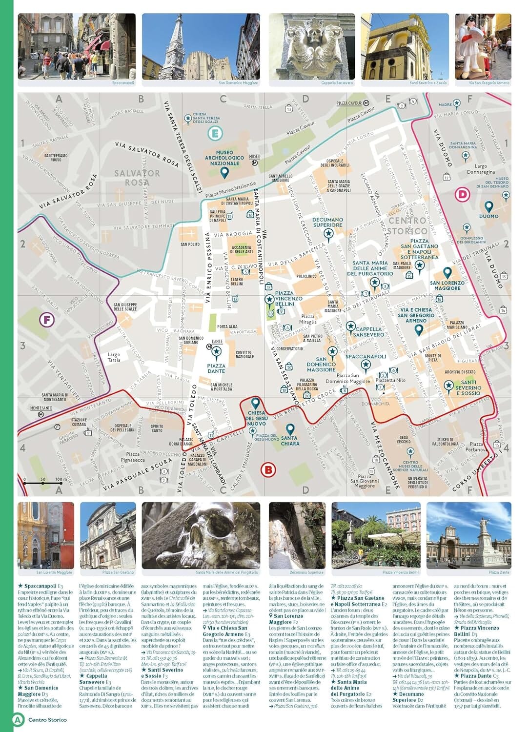 Guide de voyage de poche- Naples, Pompéi, Vésive & îles - Édition 2025 | Cartoville guide de voyage Gallimard